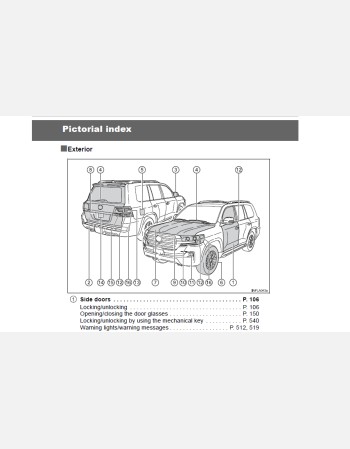 toyota land cruiser 200 series 2016 owners manual